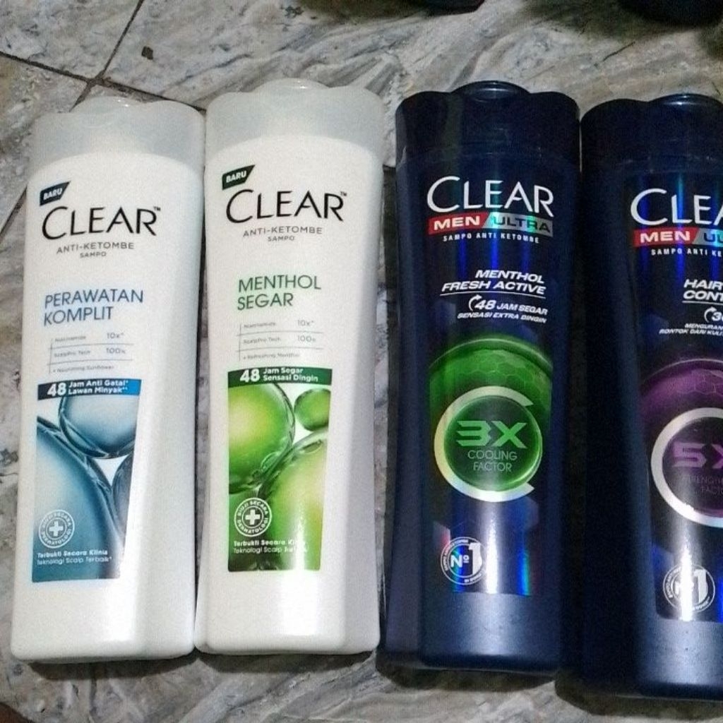 clear shampoo 300ml
