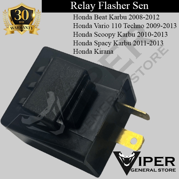Relay Flasher Sen Honda Beat Karbu Vario 110 Scoopy Spacy Kirana (M2045)