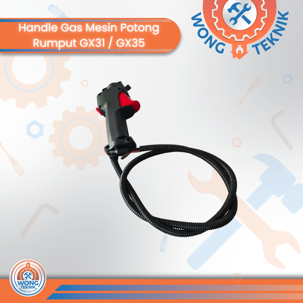 HANDLE GAS/THROTTLE LEVER ASSY MESIN POTONG RUMPUT GX 31/ GX 35