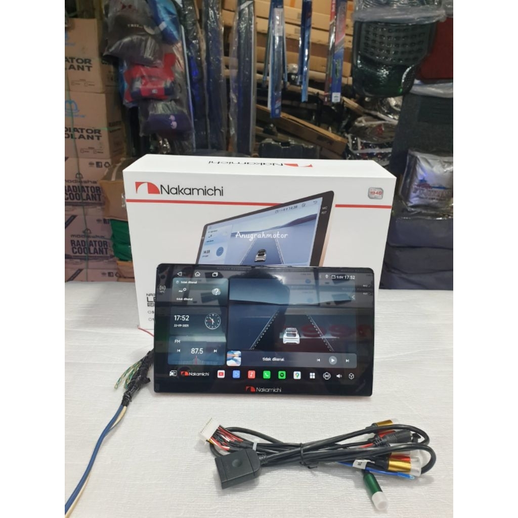Head unit android Nakamichi MKIV Ram 8/128 GB 9 inch