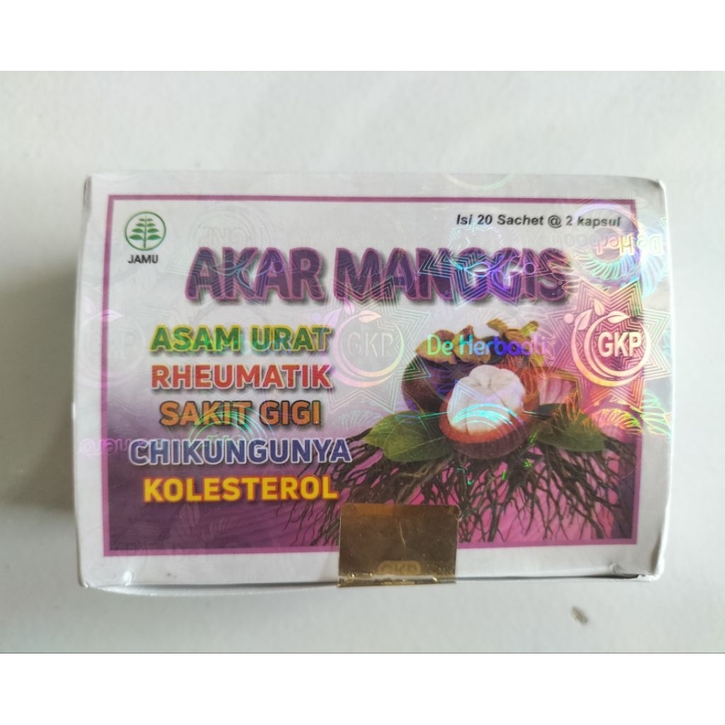 Herbal kapsul akar manggis isi 20 sachet