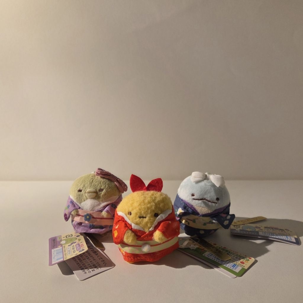 San-x Sumikko Gurashi Kimono Plush Keychain Original
