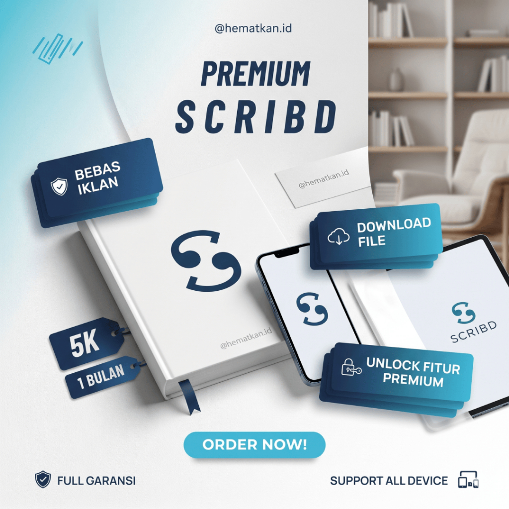 Scribd Lifetime Premium Akun