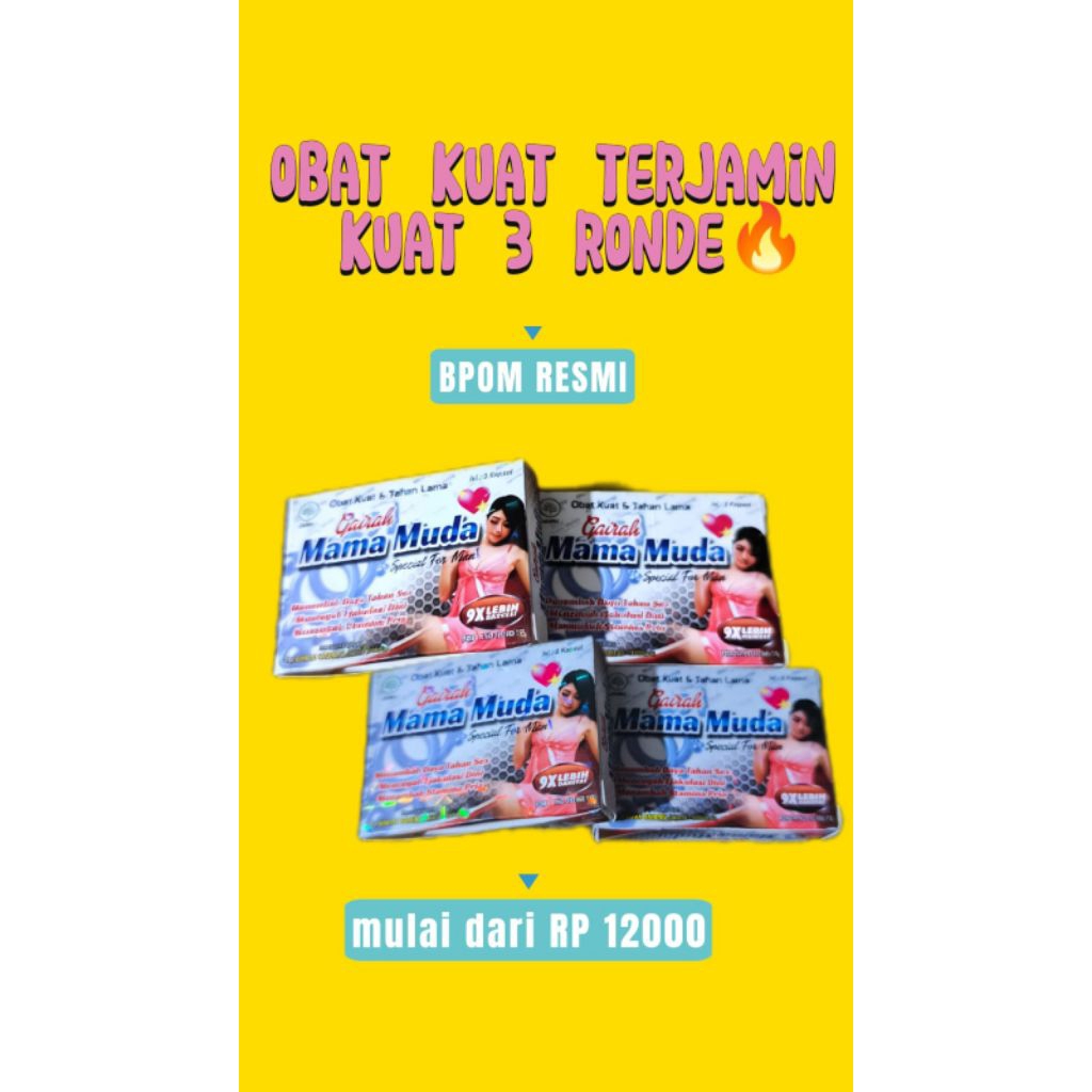 obat kuat penambah stamina