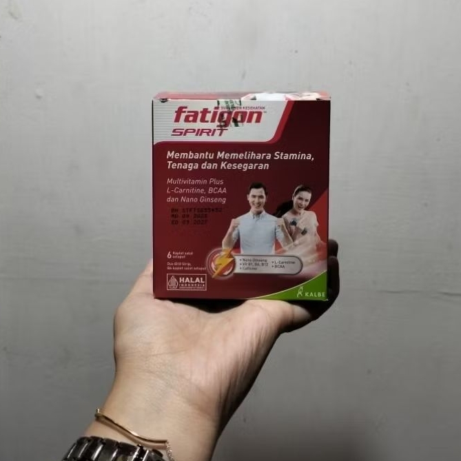 1Box Fatigon Spirit (Merah)
