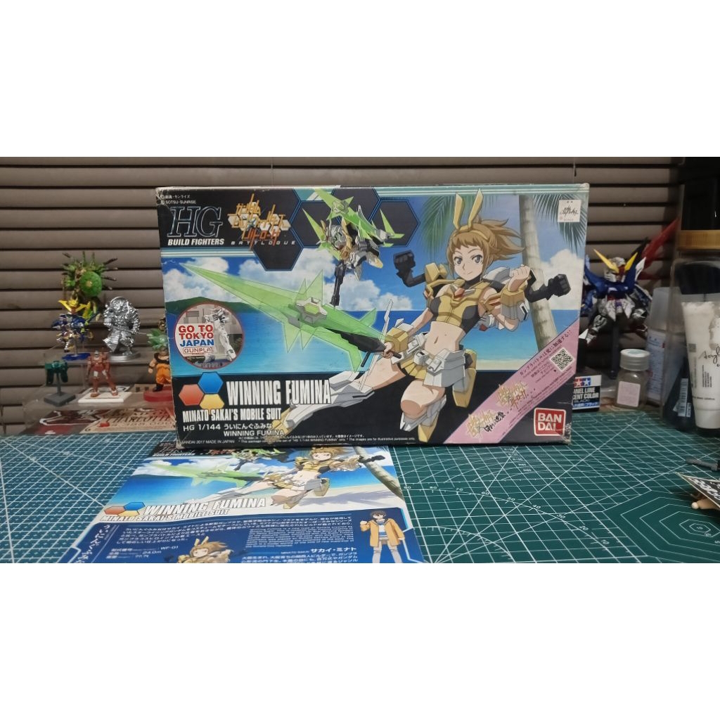 HGBF Winning Gundam Fumina Custom Command Gundam Bandai second