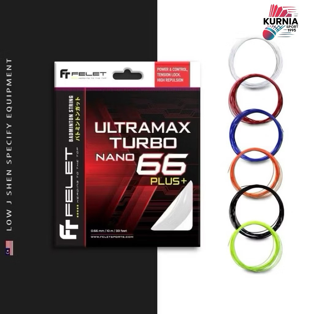 SENAR BADMINTON FELET ULTRAMAX TURBO NANO 66