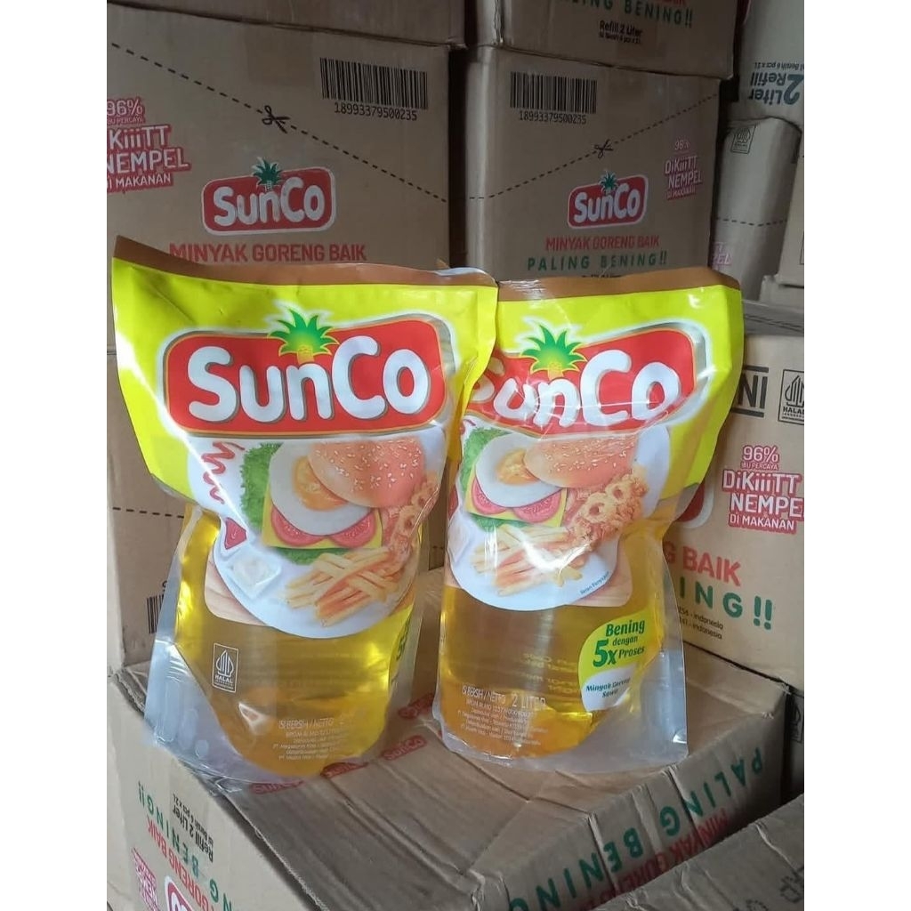 minyak goreng sunco 1 dus (6 pcs)