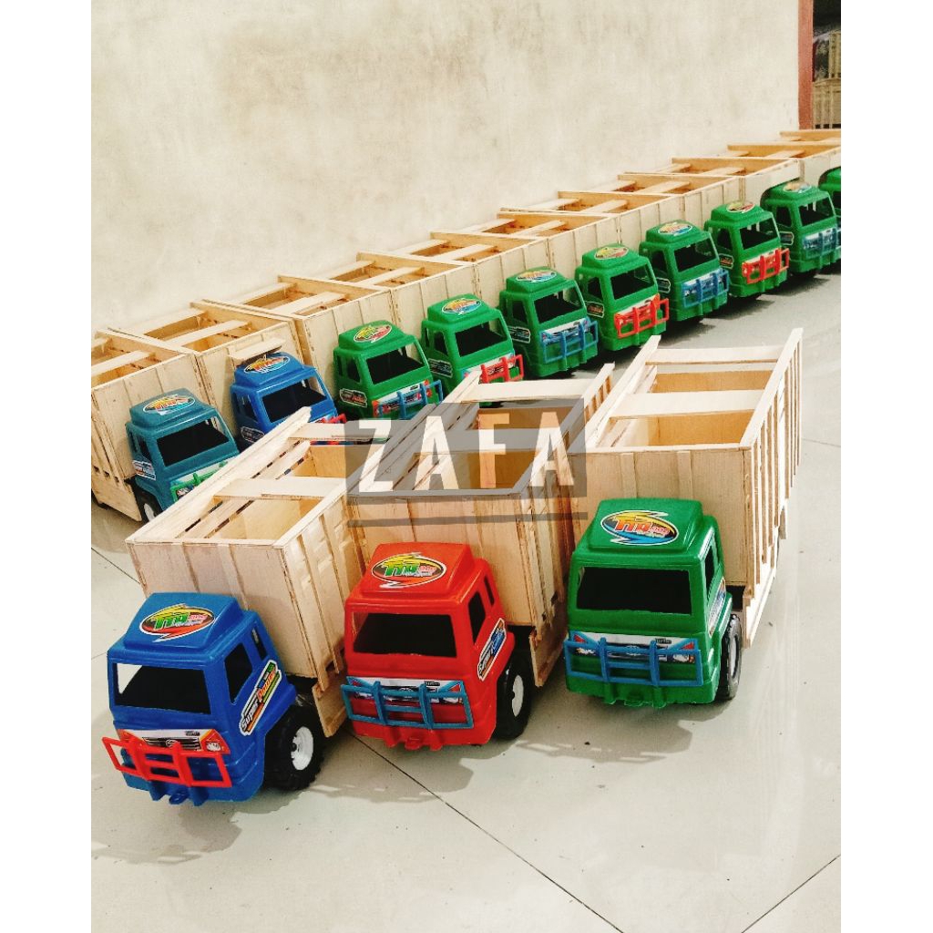 truk plastik modifi bak triplek