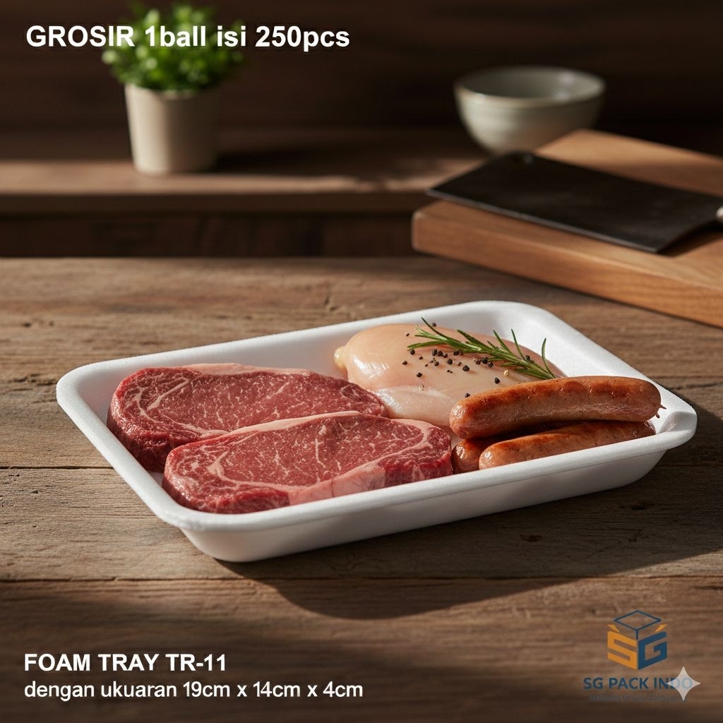 Foam Tray TR-11 (Styrofoam Tray Makanan)