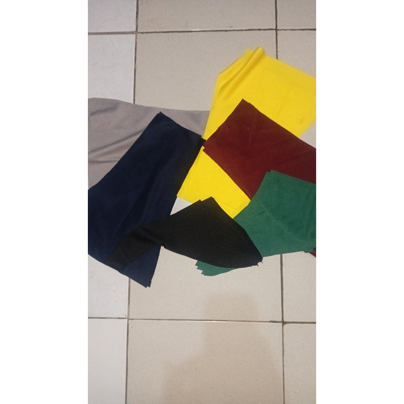 Kain Lap Majun Katun Serbaguna 1kg Serap Oli / Kain lap majun 1kg kiloan / kain sisa potong / kain m