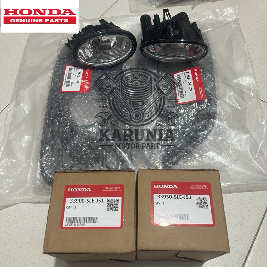 COVER FOGLAMP - FOGLAMP - FOG LAMP - LAMPU KABUT HONDA BRIO 2016 2017 2018 2019 2020 2021 2022 2023 