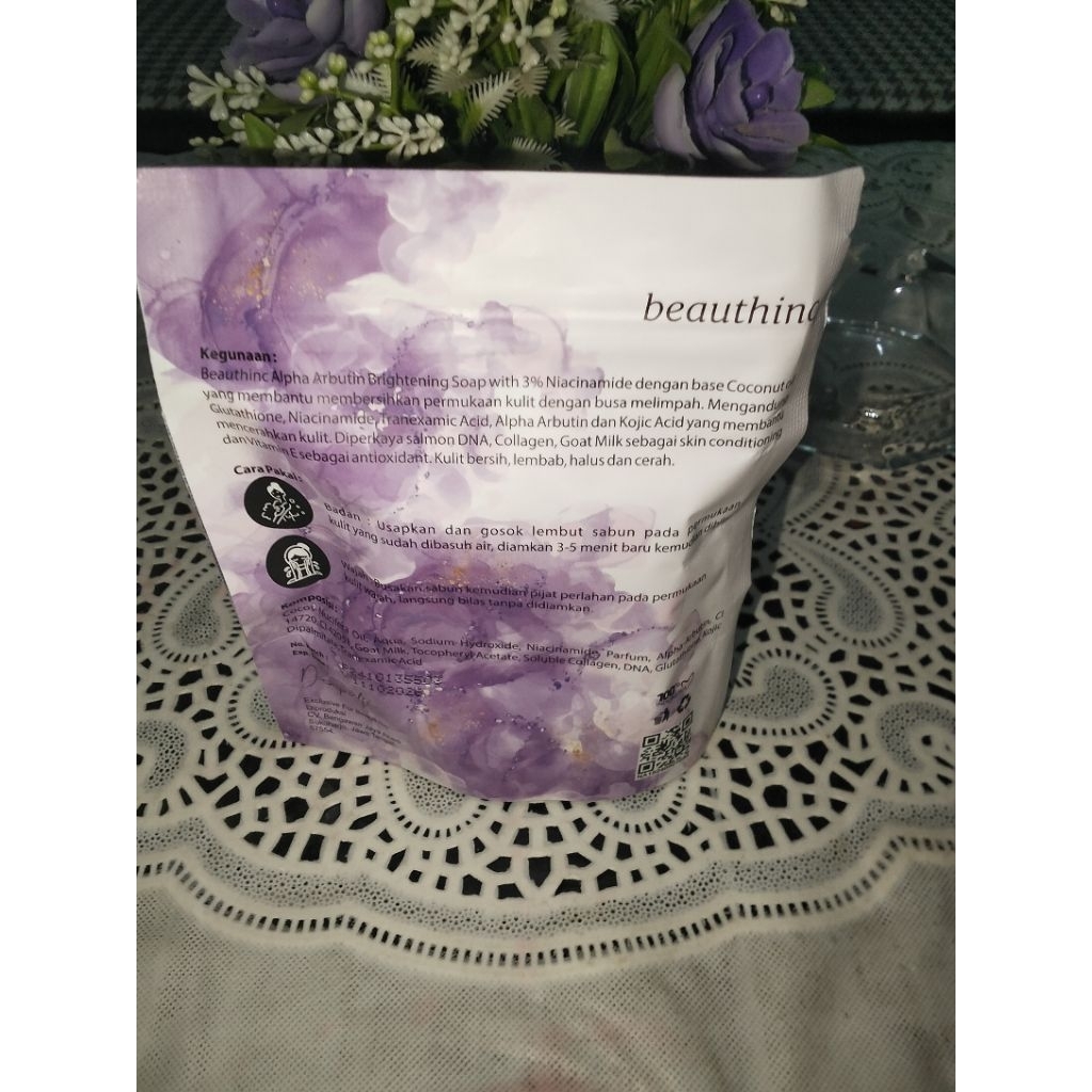 Beauthinc Alpha Arbutin Brightening Soap
