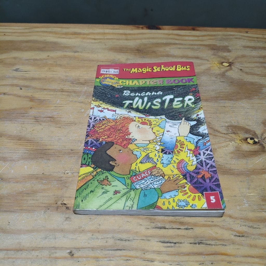 Novel The Magic School Bus Chapter Book Bencana Twister