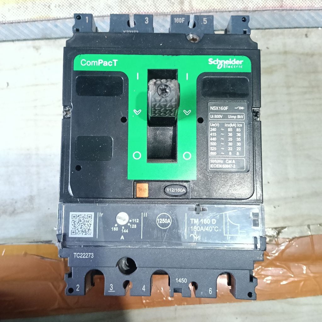 mccb breaker nsx 100a 125a 160a 200a 250ampere