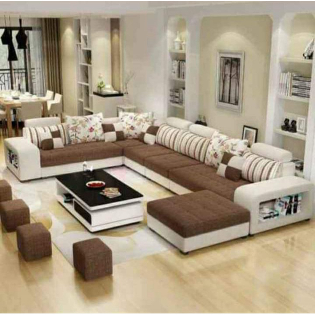 Kursi Sofa L Sudut Minimalis Beranak Sofa Ruang Tamu