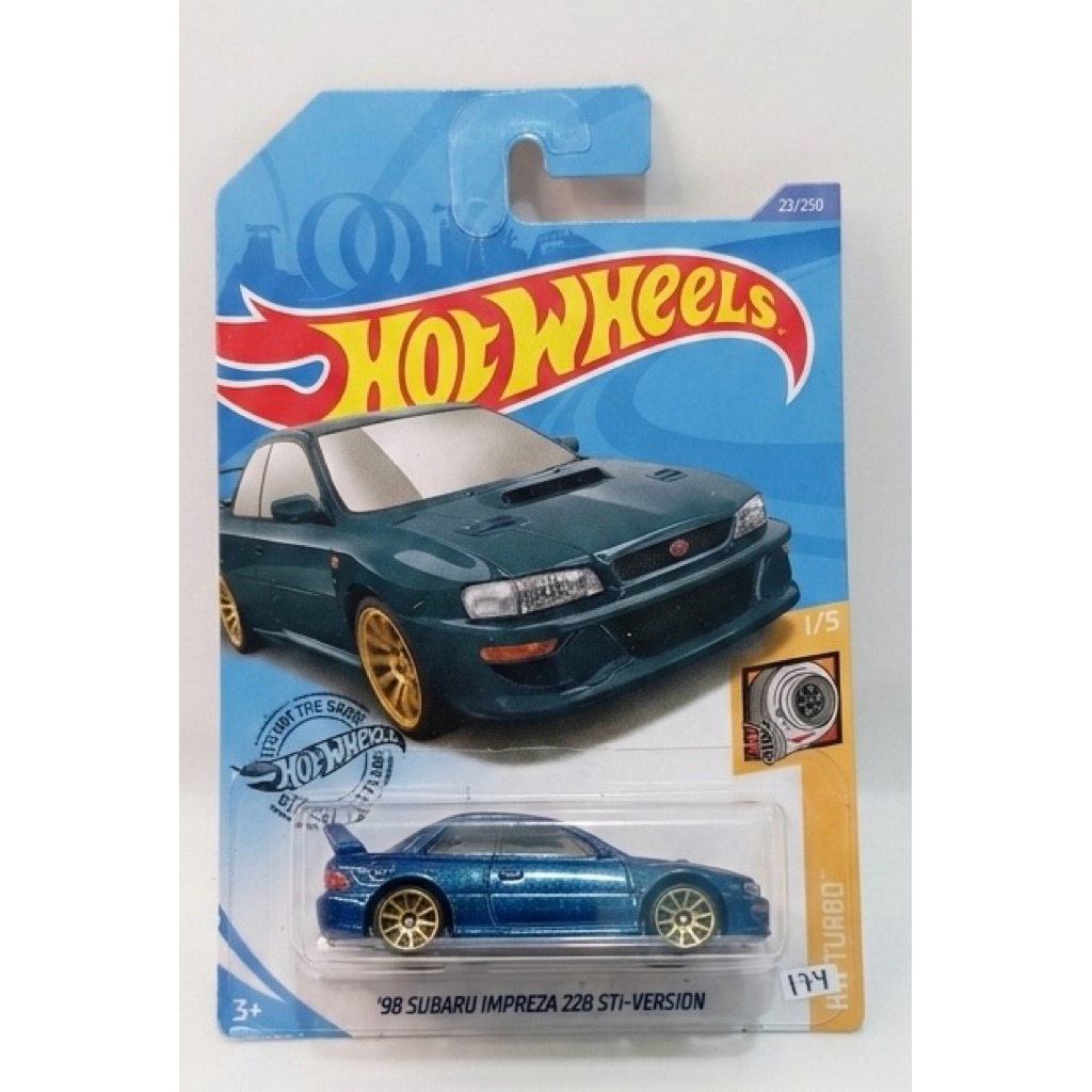HOTWHEELS SUBARU IMPREZZA 22b sti VERSION
