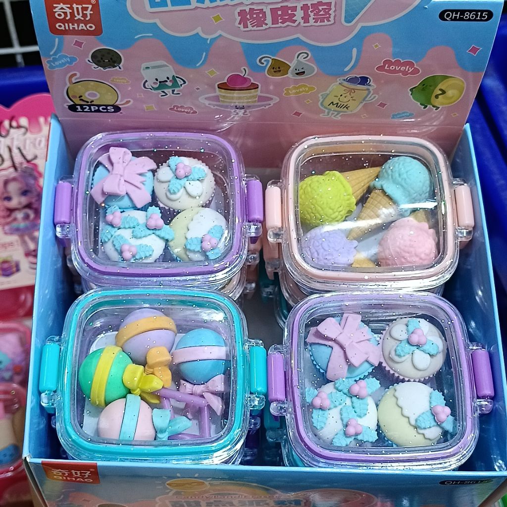 kotak Eraser penghapus karakter 3D _ terbaru viral,,,