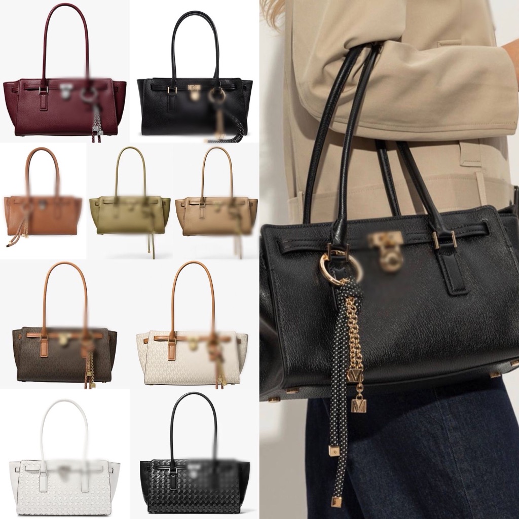 TAS WANITA MK MODERNE SMALL LETAHER SATCHEL BAG