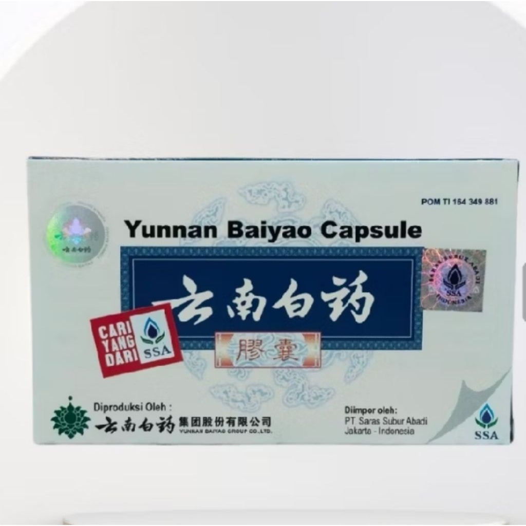 Yunnan Paiyao Capsule Original