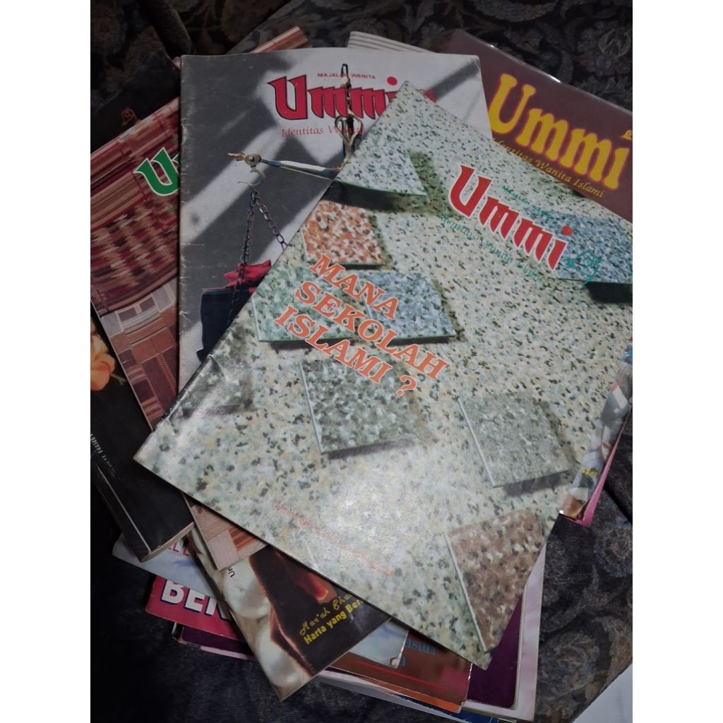 Paket Majalah Ummi Lawas Jadul isi 5 pcs
