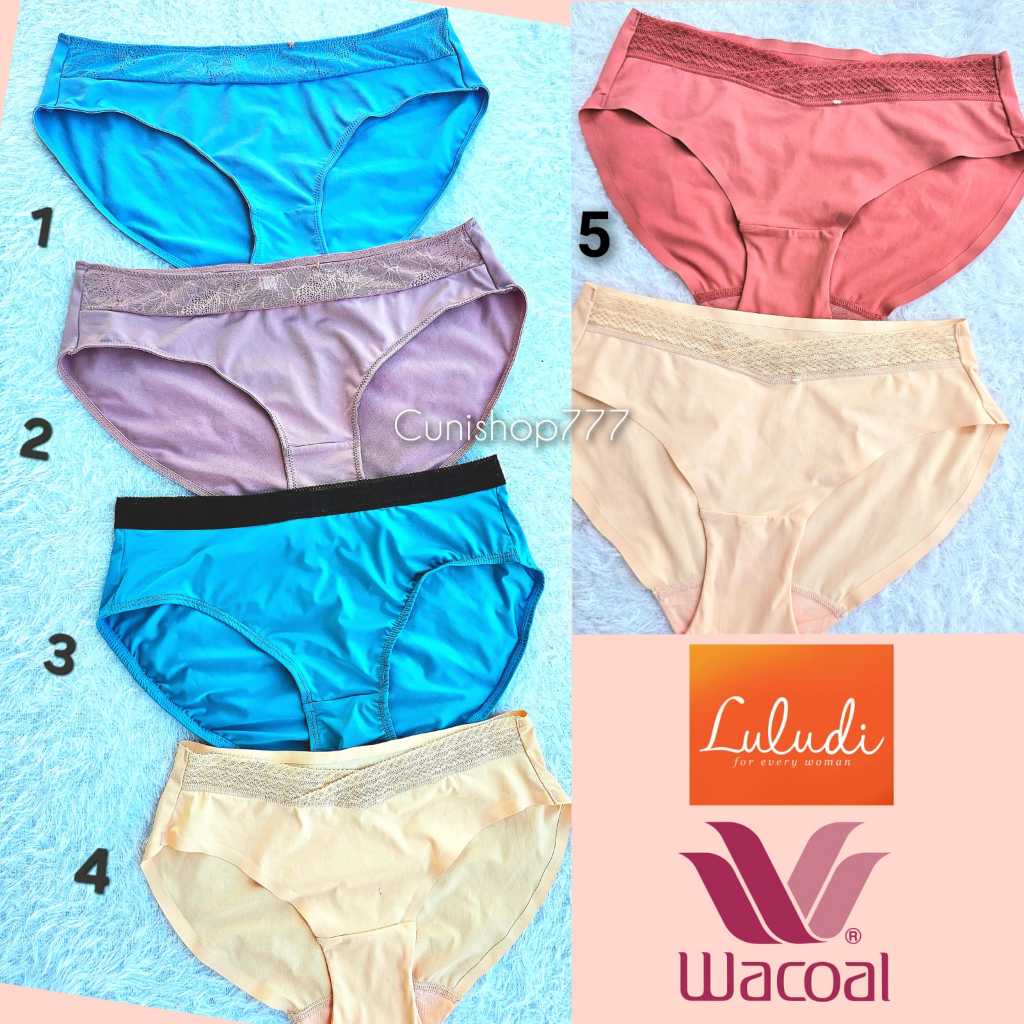 WACOAL LULUDI CELANA DALAM LACE PANTY WANITA M L LL XL LP 4913 LPP 70002 IP 3220 CD RENDA