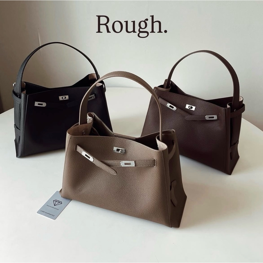 [PRE ORDER] QUEEN OF MATERIAL ROUGH BAG - Genuine Leather