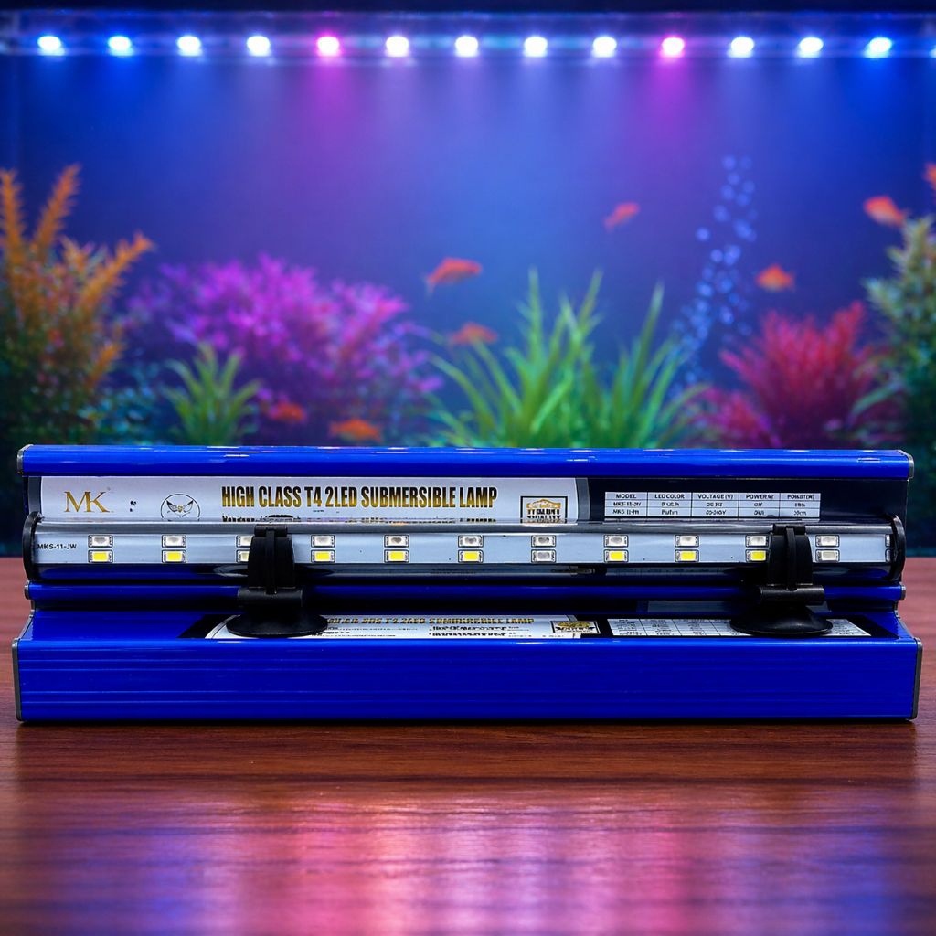 Lampu Celup LED Aquarium SAKKAI PRO T4 2LED SP60 SP80 SP100 3X