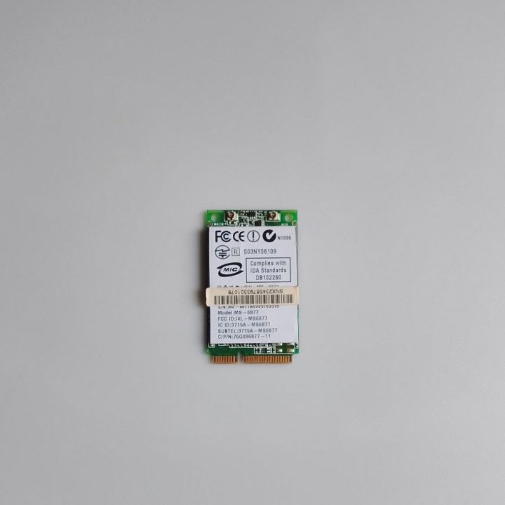 WiFi Card Laptop Axioo Pico DJJ