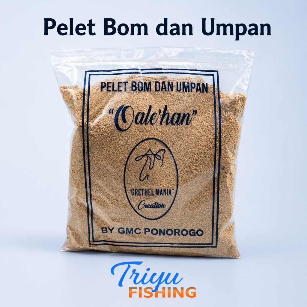 PELET bom dan umpan olehan | target ikan nila/patin/tombro