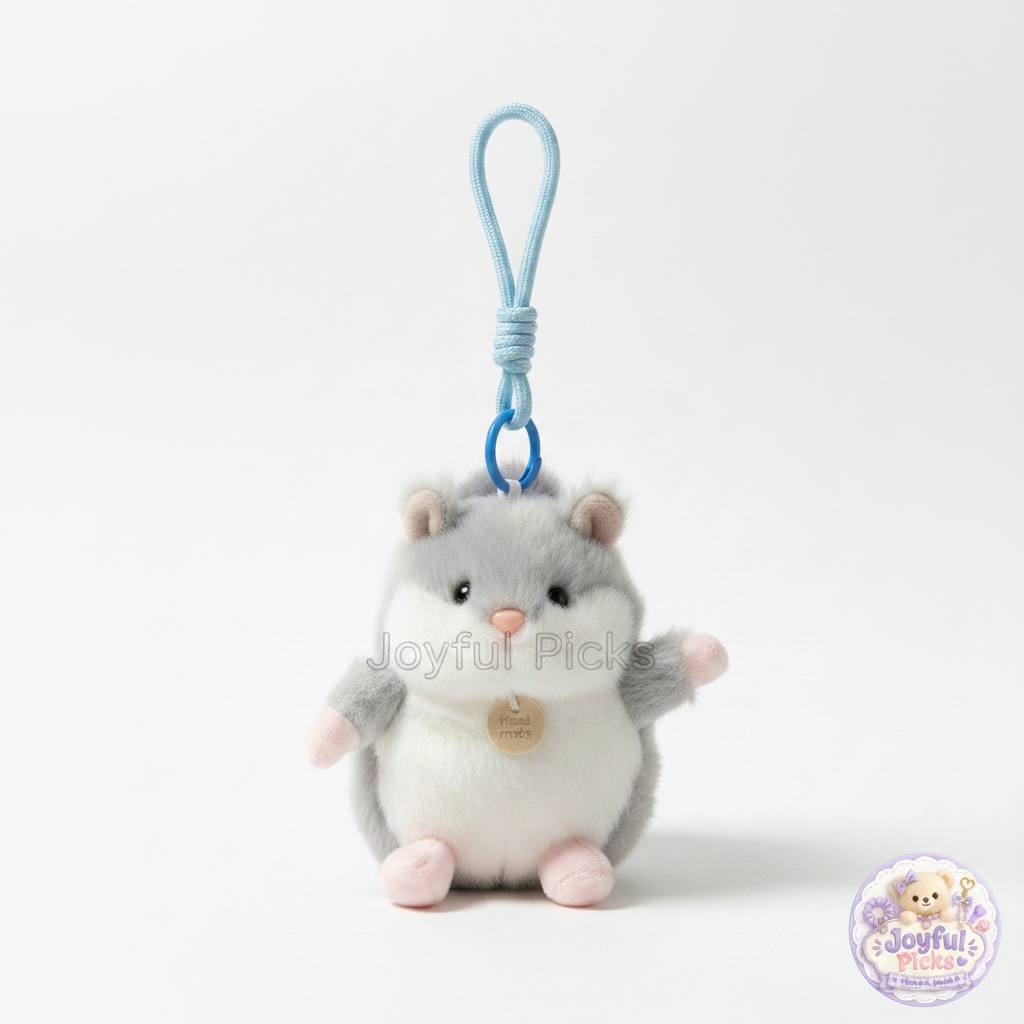 Gantungan Kunci Boneka Tupai Premium - Handmade Series