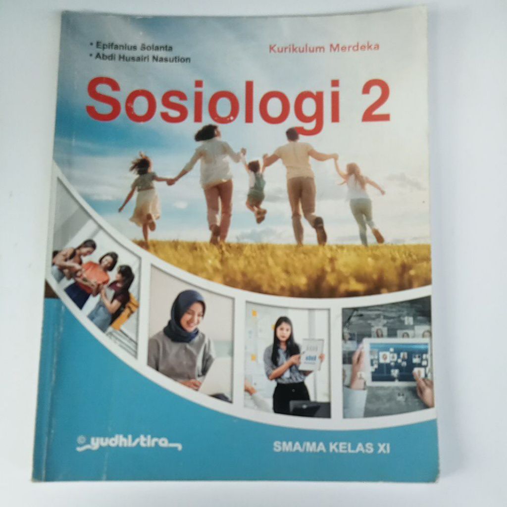 buku sosiologi kelas 2/11 SMA Yudhistira kurikulum merdeka
