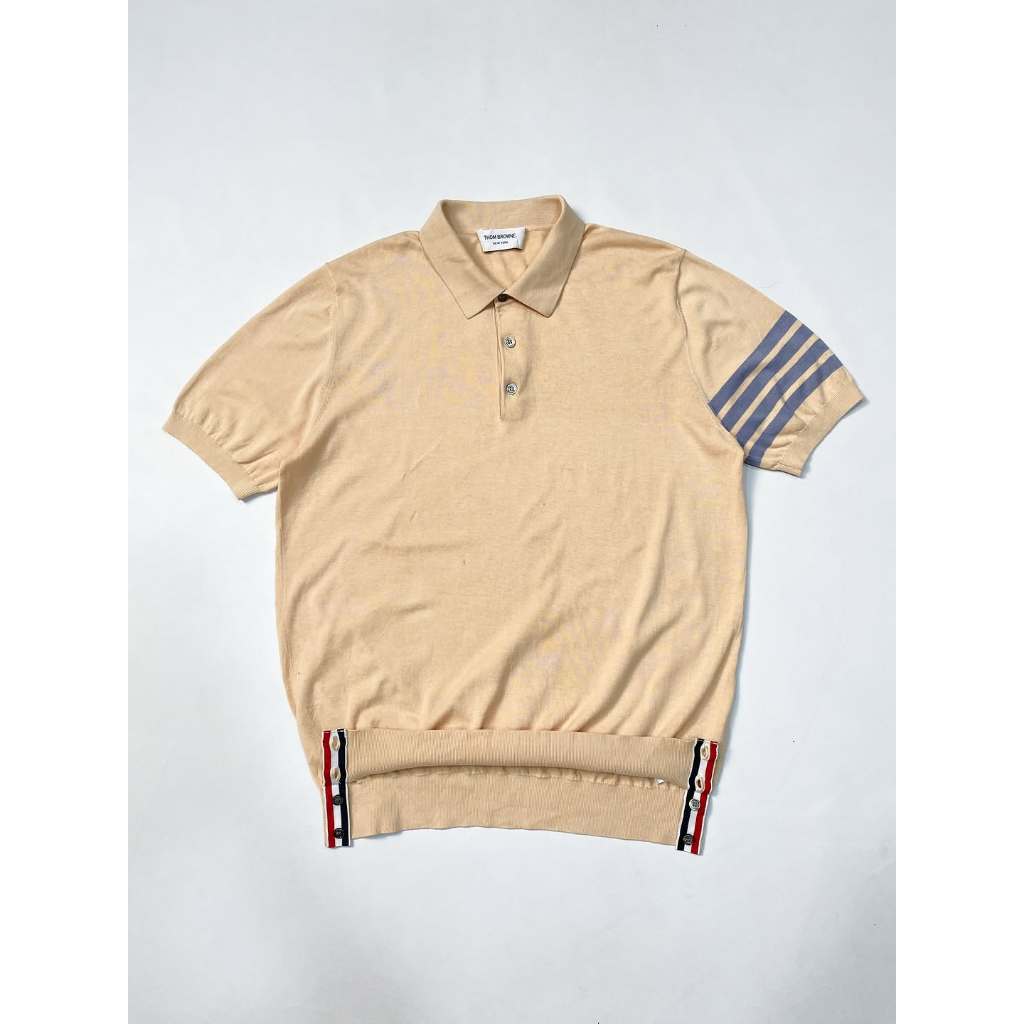 THOM BROWNE KNIT POLO SHIRT | KAOS | SKL