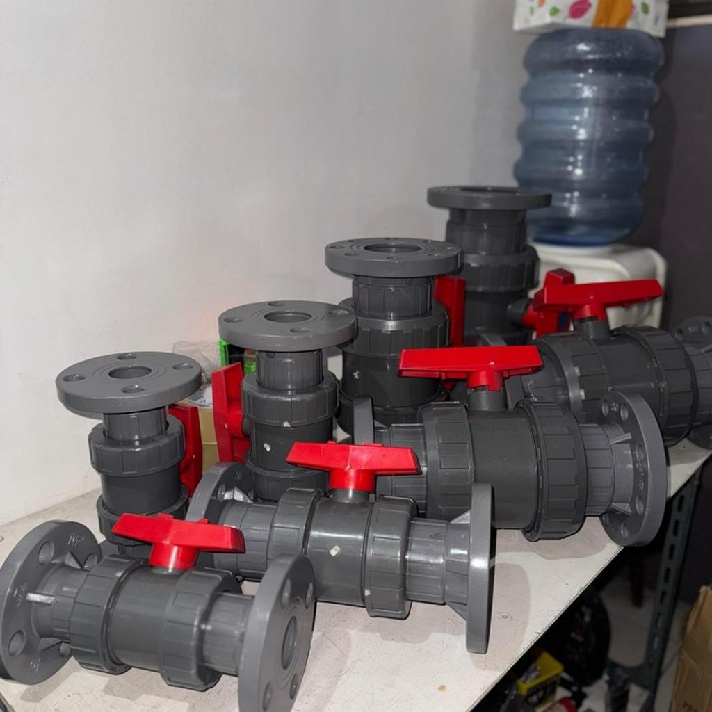 Ball Valve PVC Flange 3” inch JIS 10k