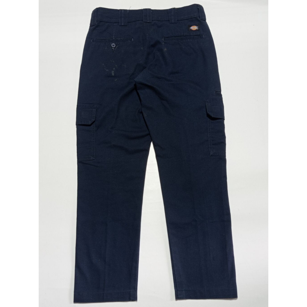 Celana Dickies Cargo Slim Straight Warna Dark Navy Size 30×32 Second Brand Dickies
