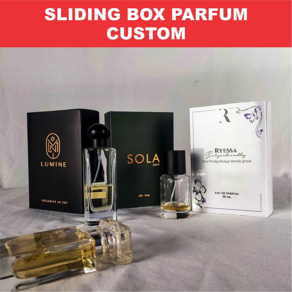 CUSTOM box Sliding Sleding Kemasan Parfum Size M_temp