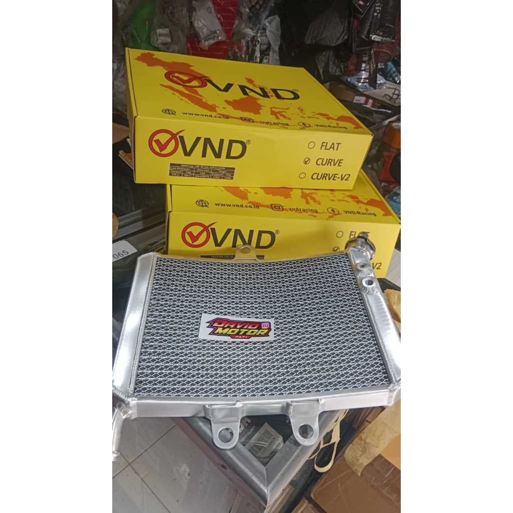 RADIATOR VND RACING LENGKUNG CURVE NINJA R SS ORIGINAL VND RACING