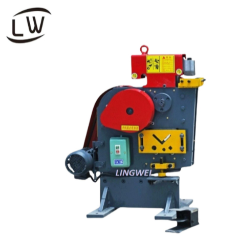 MESIN POTONG BESI HYDOLIC MULTIFUNGSI PUNCHING SHEARING IRONWORKER 8B