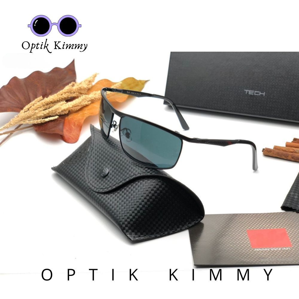 KACAMATA HITAM PREMIUM RB 3462 SUNGLASSES DENGAN TAMPILAN ELEGAN BISA DI GUNAKAN AKTIVITAS  INDOOR A
