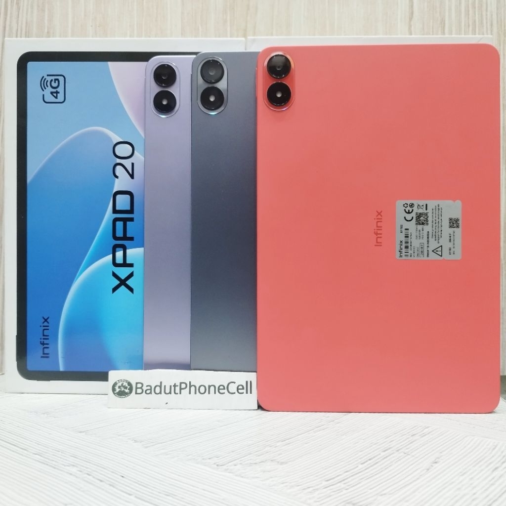 Infinix XPAD 20 4G 8/256GB 4/128GB TAB BEKAS SECOND FULLSET