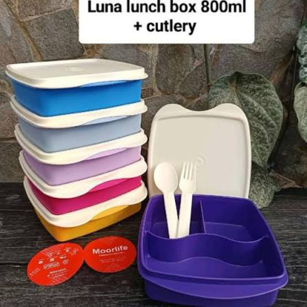 Promo wadah bekal Moorlife Gratis Sendok