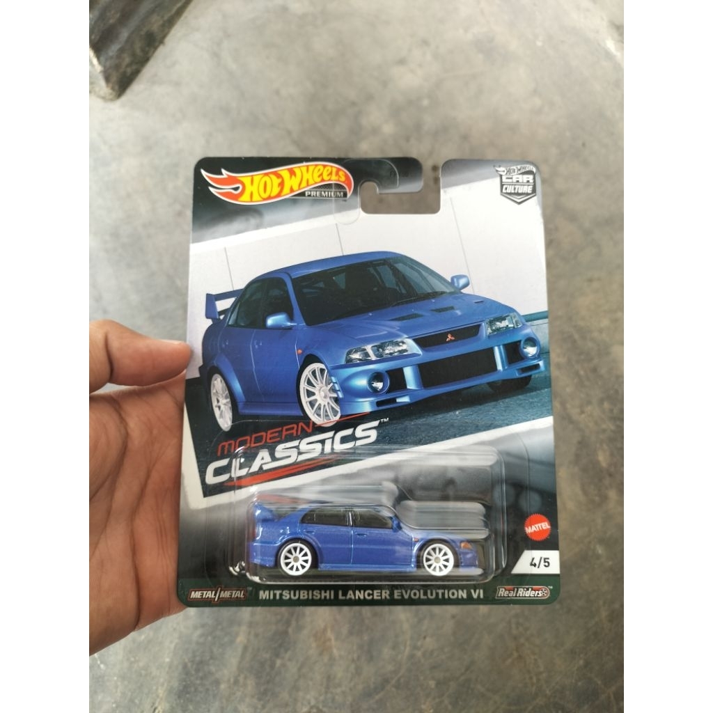 Hot Wheels Premium Mitsubishi Lancer Evolution VI Modern Classic Car Culture