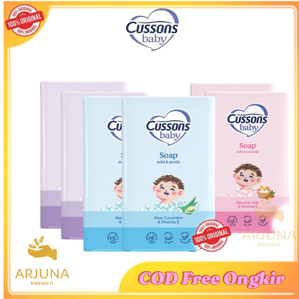 ARJUNA CUSSONS Sabun Mandi Batang Soap 75 gr KT4