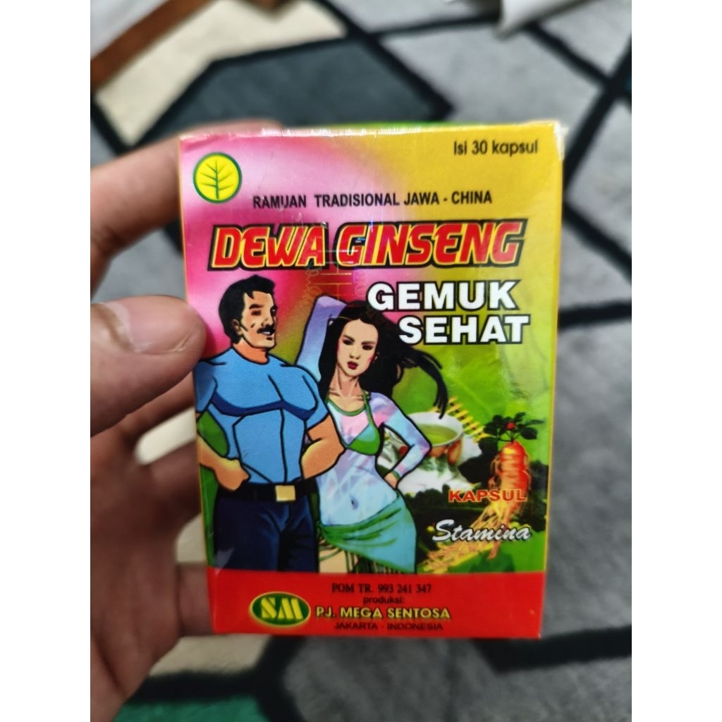 DEWA GINSENG ISI 30KAPSUL