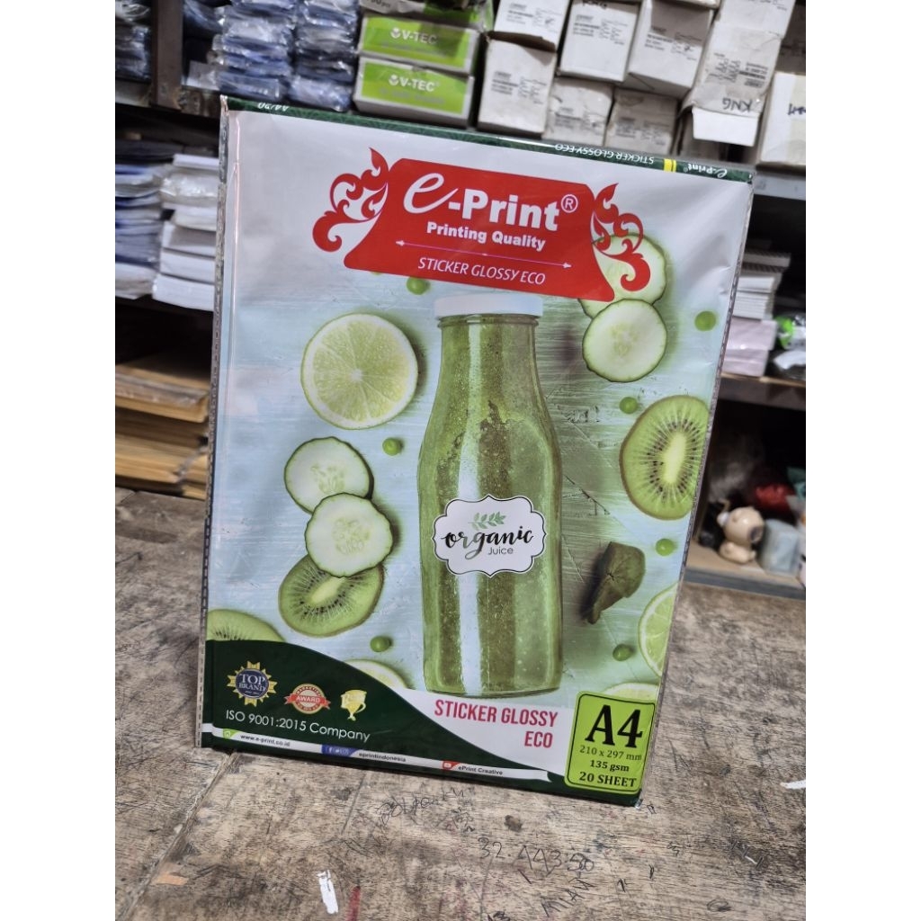 e-print stiker glossy eco
