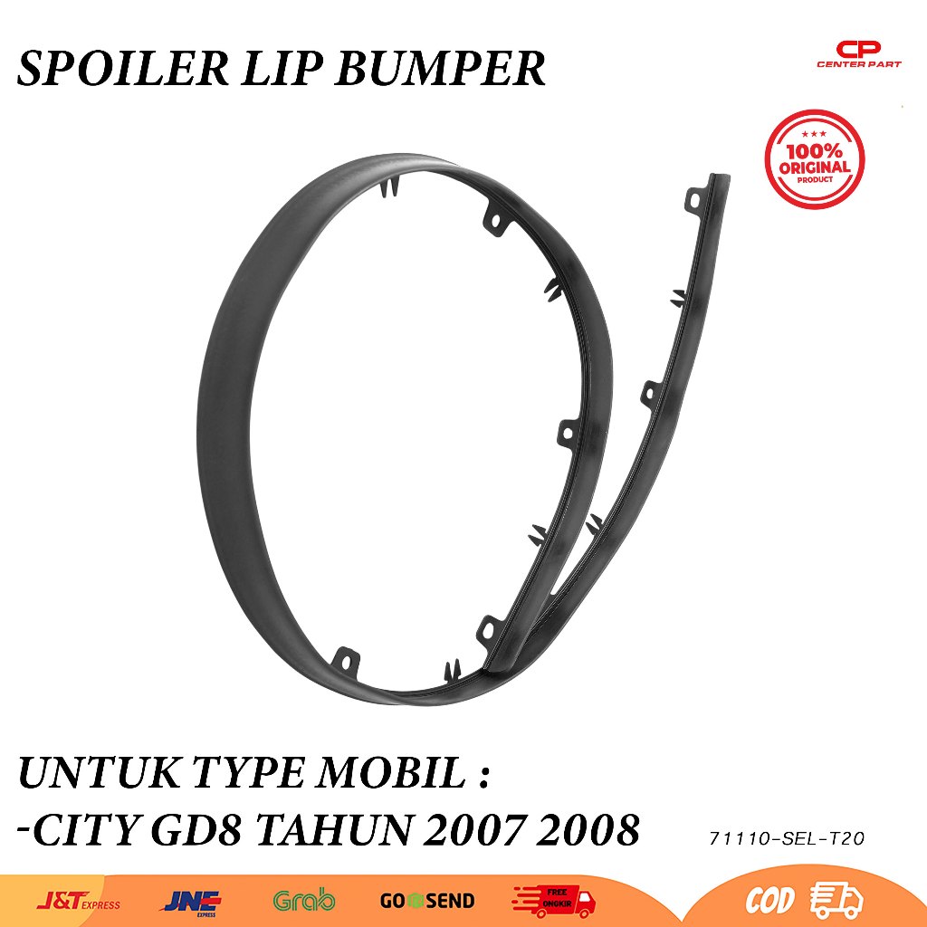 Spoiler Lip Bumper Bemper Depan City Gd8 2007 2008