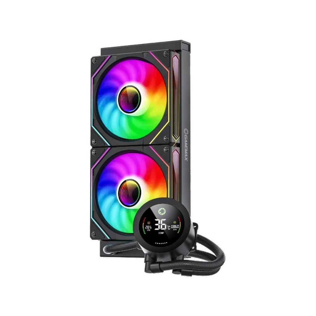 GAMEMAX ICEBERG 240 DIGITAL ARGB 240mm - All in One Liquid Cooler | BLACK