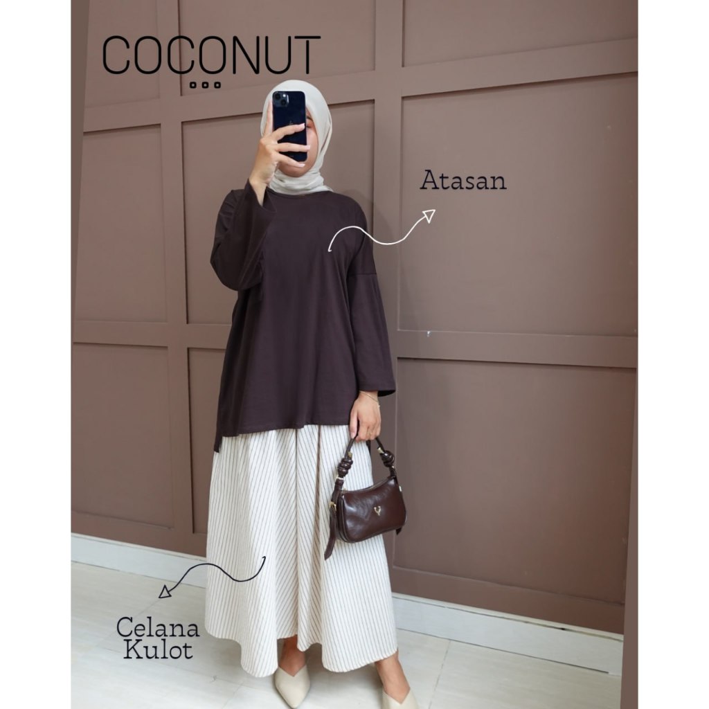 Belva One Set Kulot Katun By Tunicis