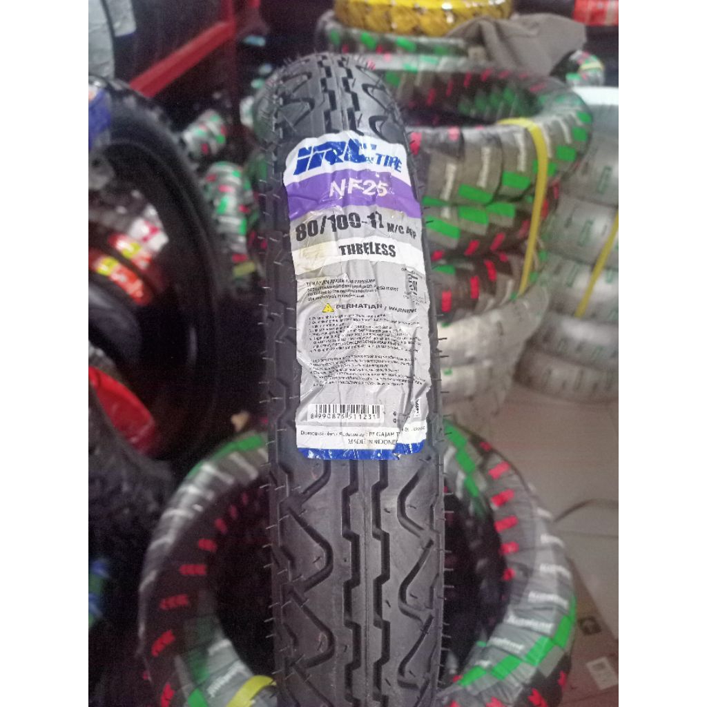 BAN IRC Verza NF25 100/90-17 80/100-17 Tubeless