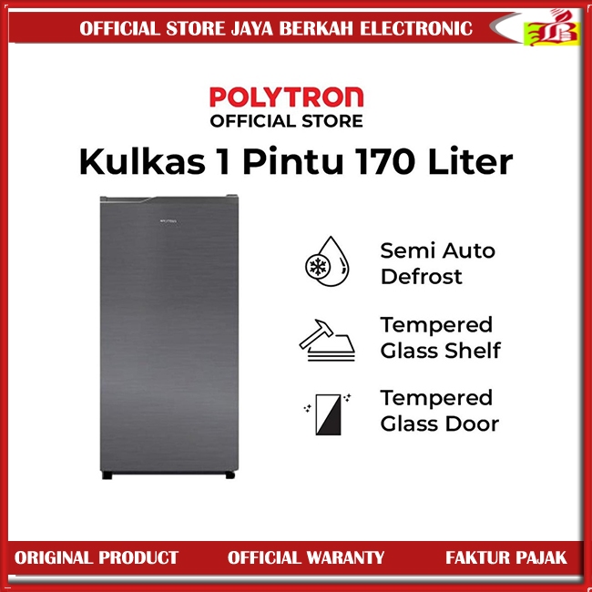 KULKAS 1 PINTU POLYTRON BELLEZA PRA17ZS KULKAS POLYTRON 1 PINTU POLYTRON BELEZA